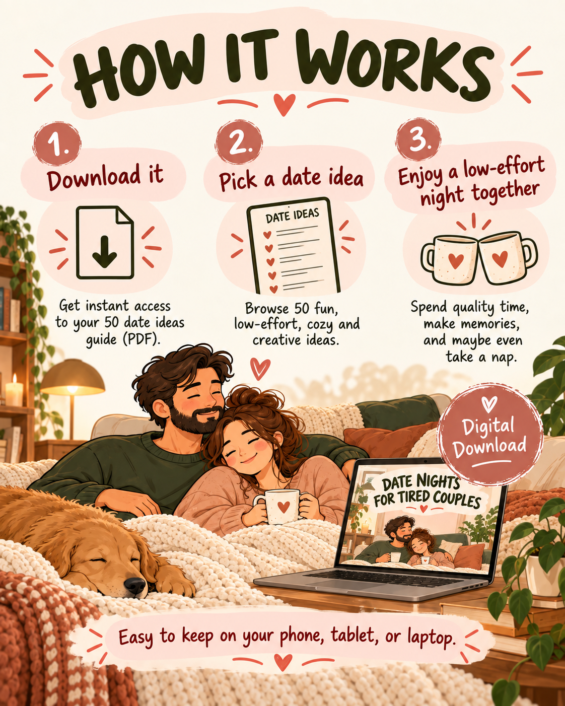 Date Nights for Tired Couples – 50 Ridiculously Easy Date Ideas
