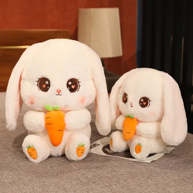 Super Soft Bunny Holding Carrot Plush Toy