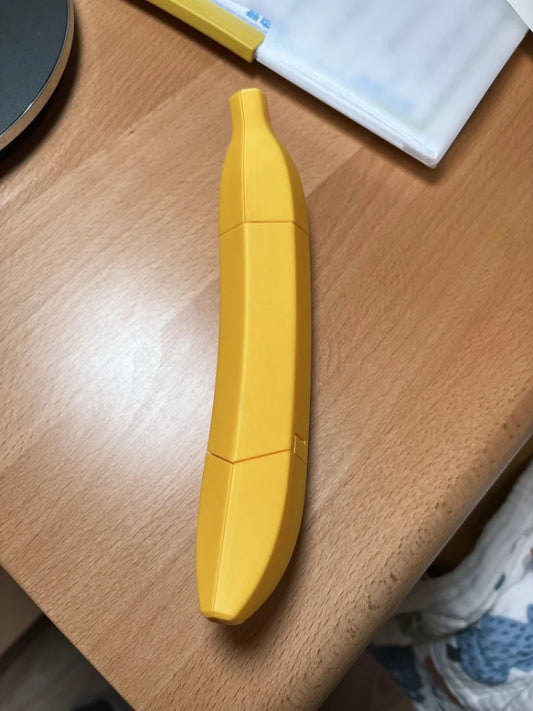 Banana-Shaped Retractable Lightsabar