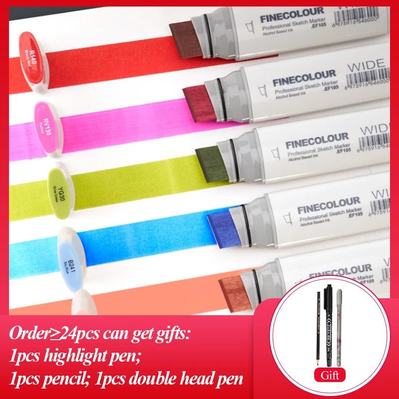 Finecolour Wide Markers by Easy Drawing Ideas