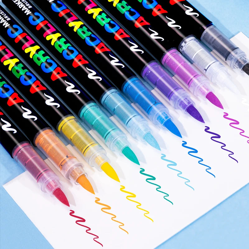 Acrylic Pressure Sensitive Premium Markers: All Surface Marker