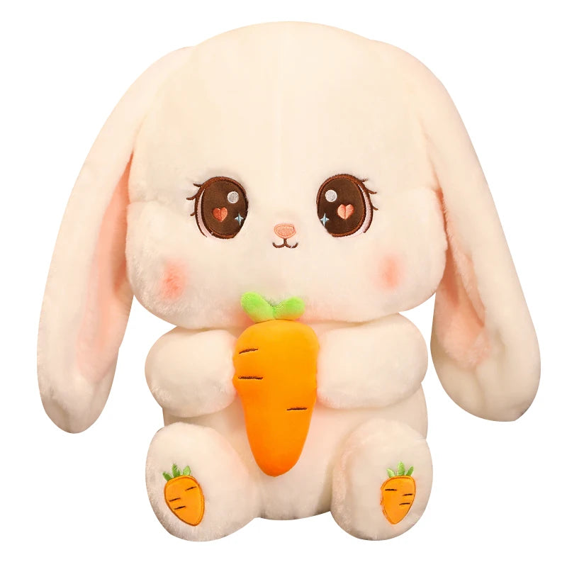 Super Soft Bunny Holding Carrot Plush Toy